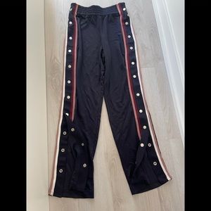 H&M tearaway track pants